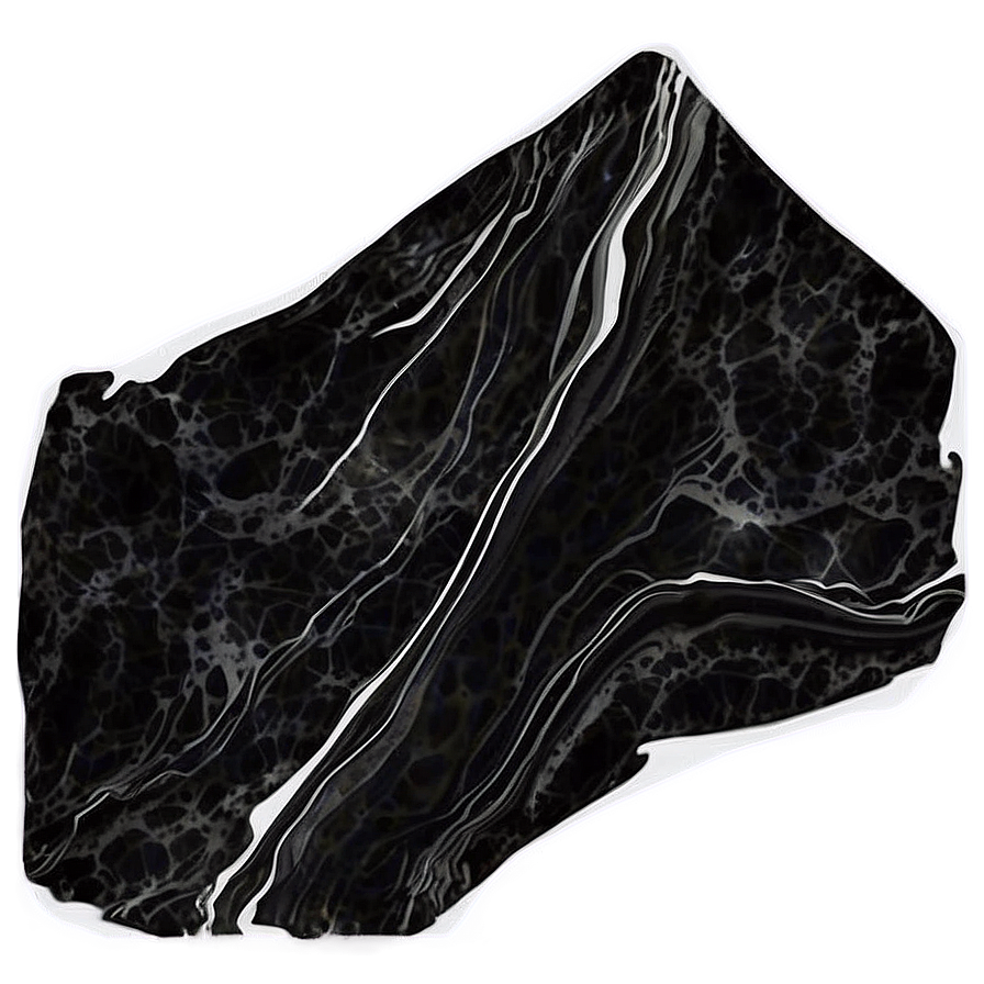 Black Marble Ink Texture Png 06252024 PNG Image