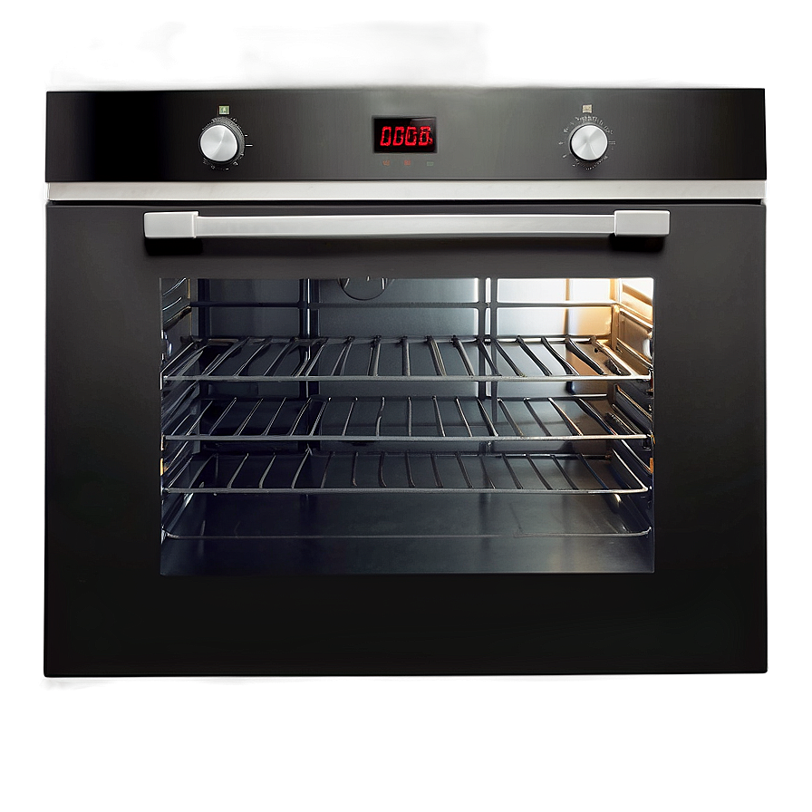 Black Matte Oven Design Png Jra PNG Image