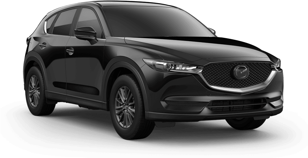 Black Mazda C X5 S U V Profile View PNG Image