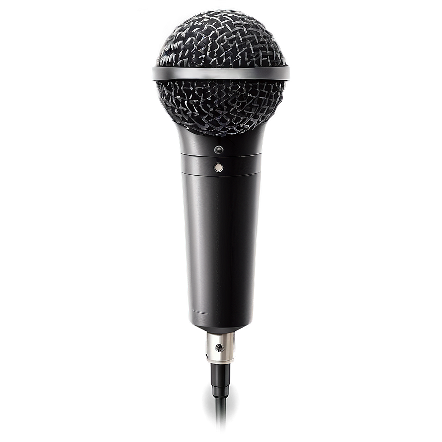 Black Microphone Png 04292024 PNG Image