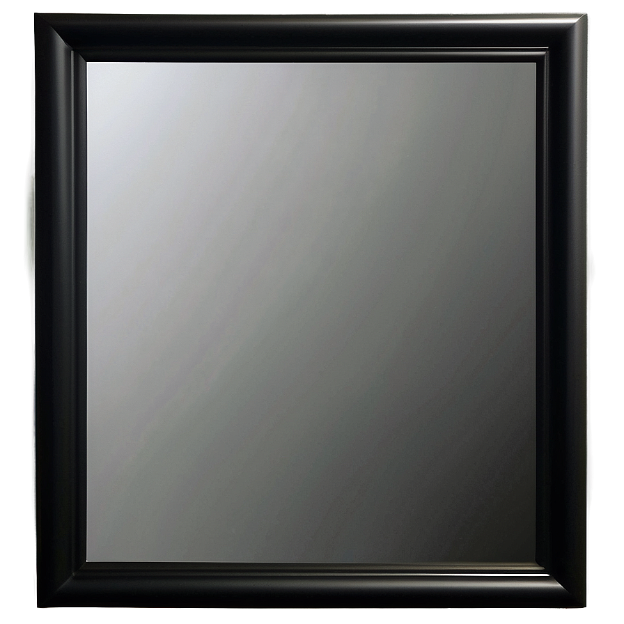 Black Mirror Frame Png Dce96 PNG Image