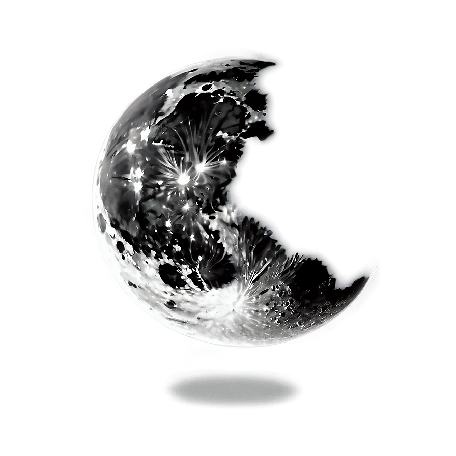 Black Moon A PNG Image