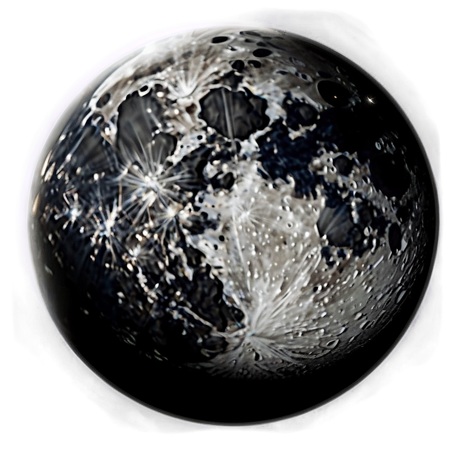 Black Moon In Space Png Led48 PNG Image