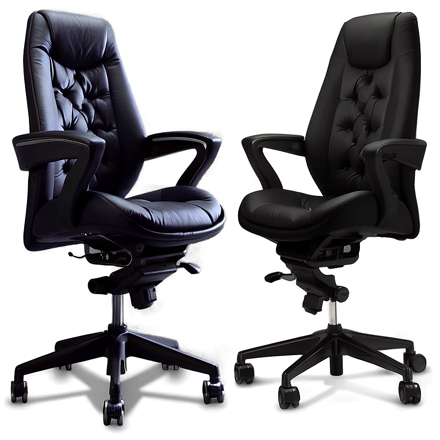 Black Office Chair Png 05252024 PNG Image