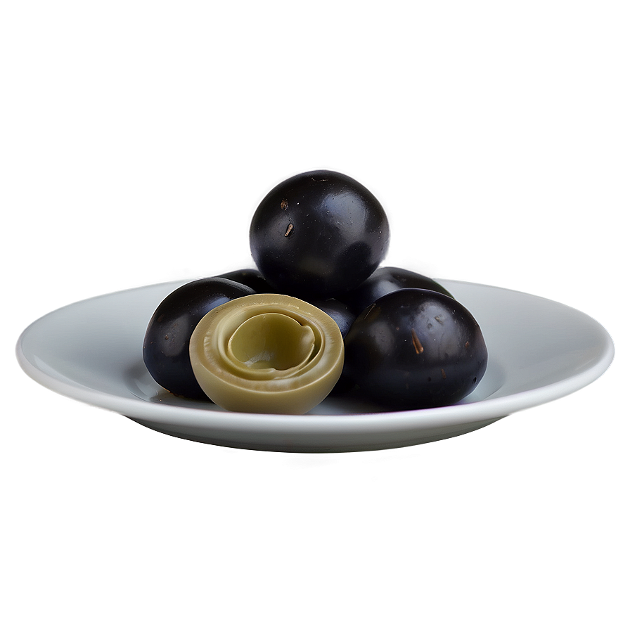 Black Olive Slice Png 3 PNG Image