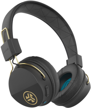 Black Over Ear Headphones PNG Image