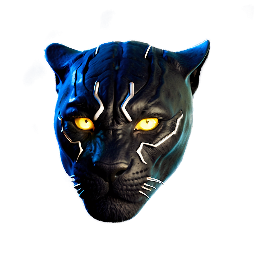 Black Panther Glowing Eyes Png Isj92 PNG Image