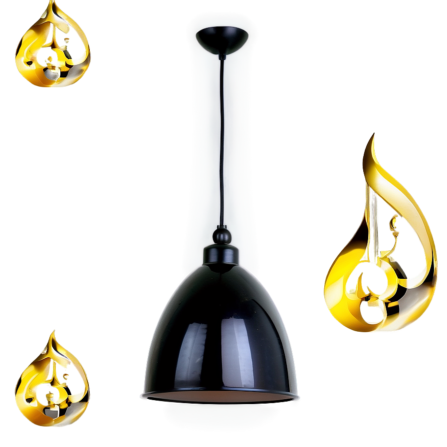 Black Pendant Light Png Yeu81 PNG Image