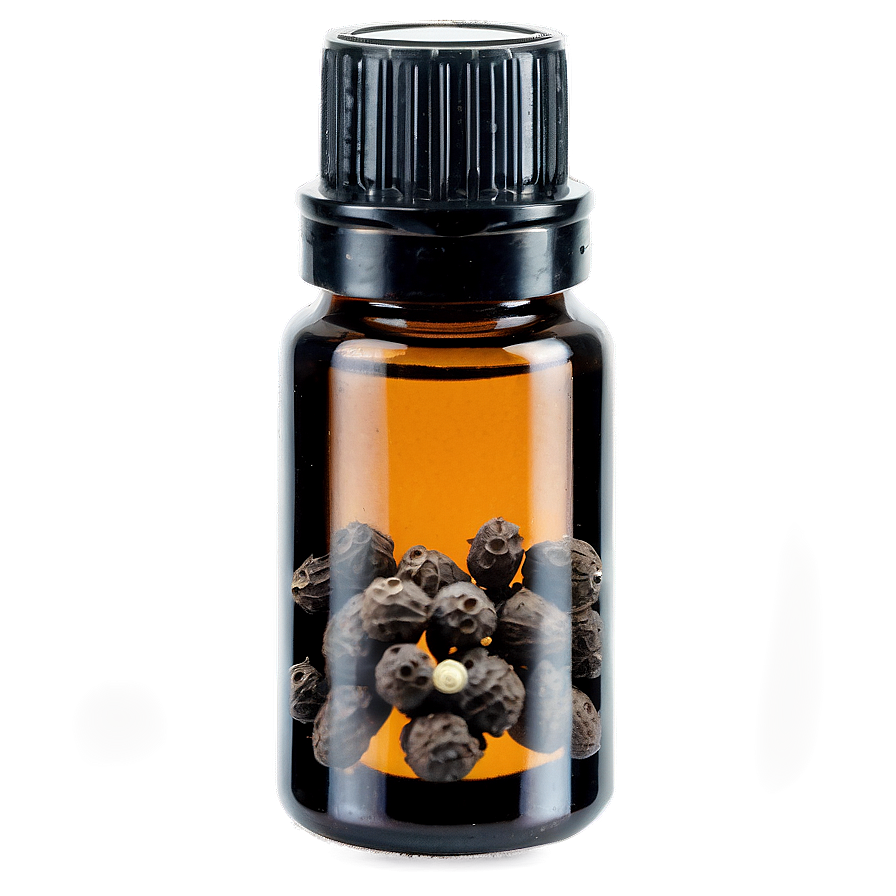 Black Pepper Essential Oil Png Ugg PNG Image