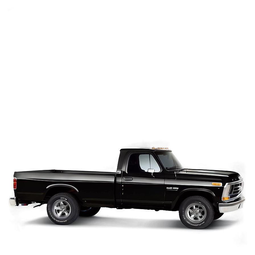 Black Pickup Truck Png 06252024 PNG Image