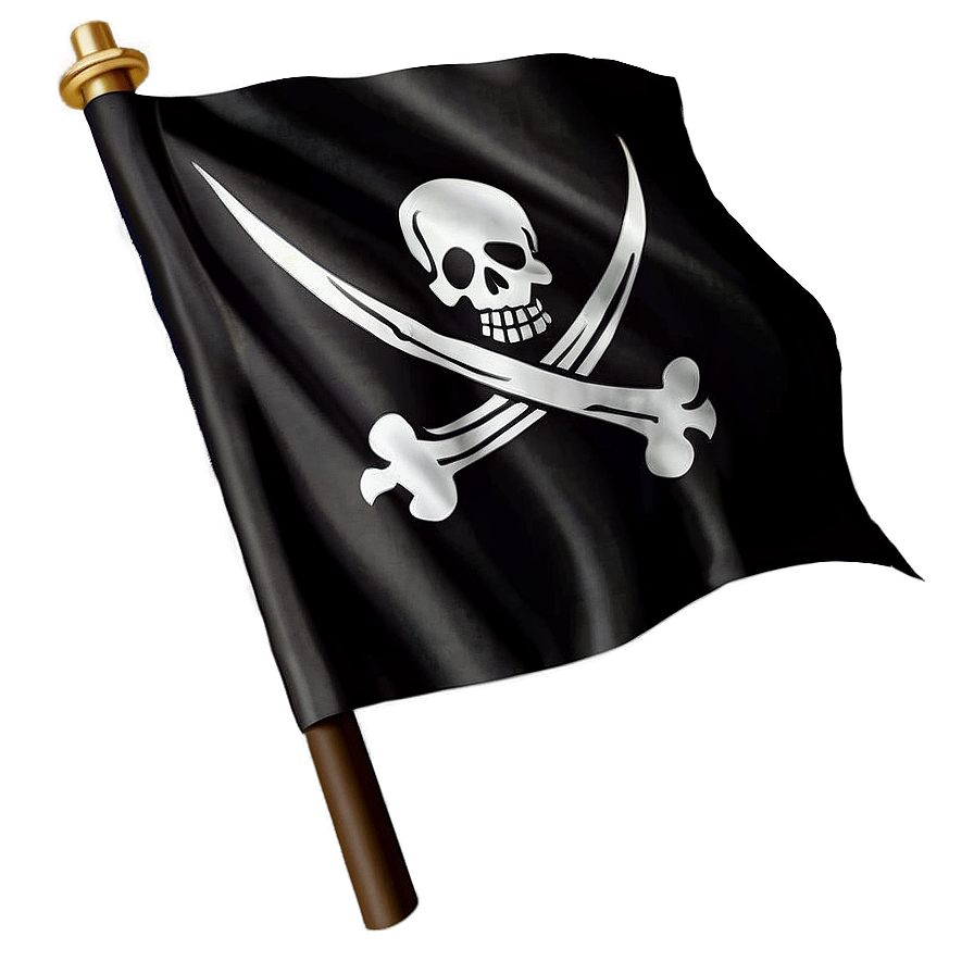 Black Pirate Flag Png Jfa PNG Image