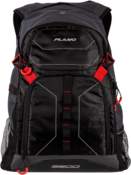 Black Plano3500 Series Backpack PNG Image