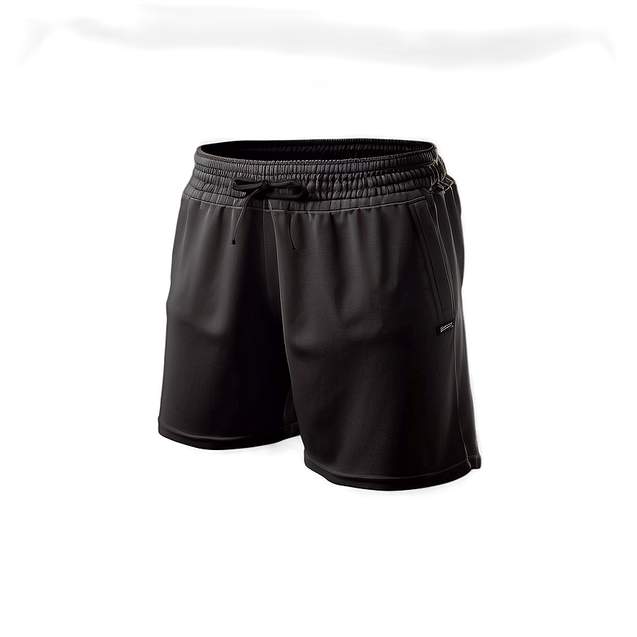 Black Pocketed Shorts Png Qib PNG Image