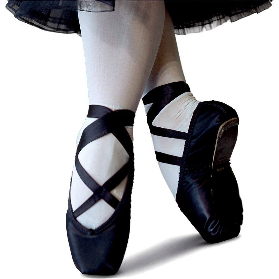 Black Pointe Shoes Png 51 PNG Image