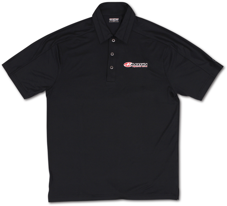 Black Polo Shirt Branded Ogio Callaway PNG Image