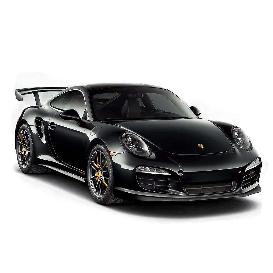 Black Porsche Png 05062024 PNG Image