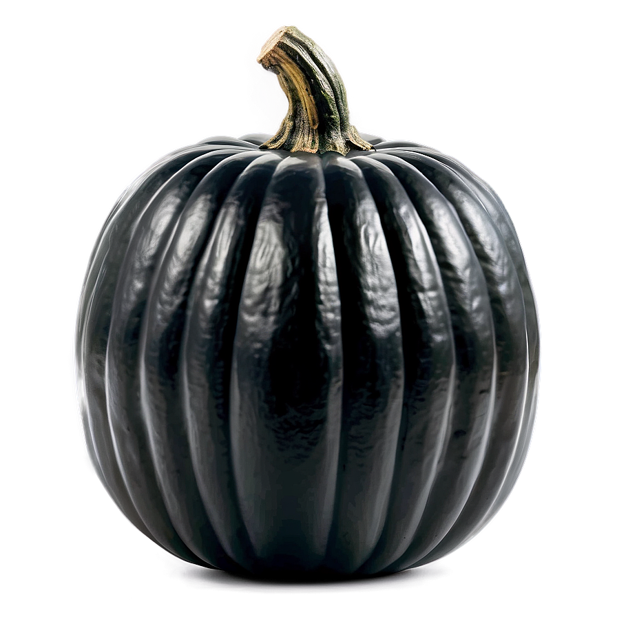 Black Pumpkin For Halloween Png 06282024 PNG Image