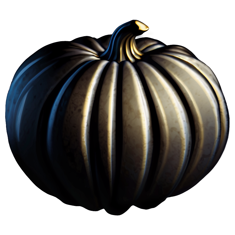 Black Pumpkin Silhouette Png 68 PNG Image