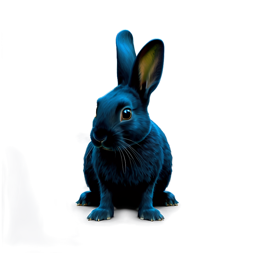 Black Rabbit Png Wsu9 PNG Image