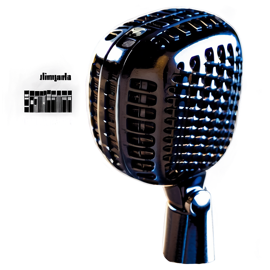 Black Radio Microphone Png 58 PNG Image