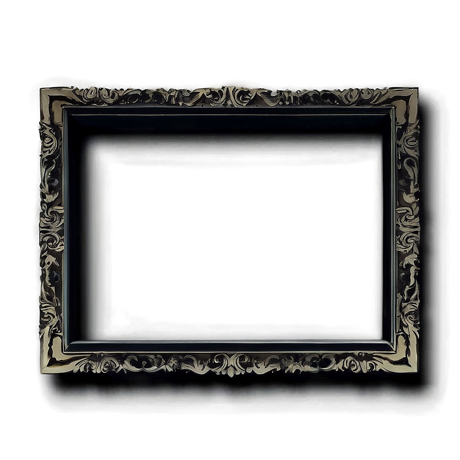 Black Rectangle Frame Png 05252024 PNG Image