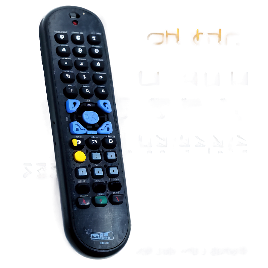 Black Remote Control Png Cnm PNG Image