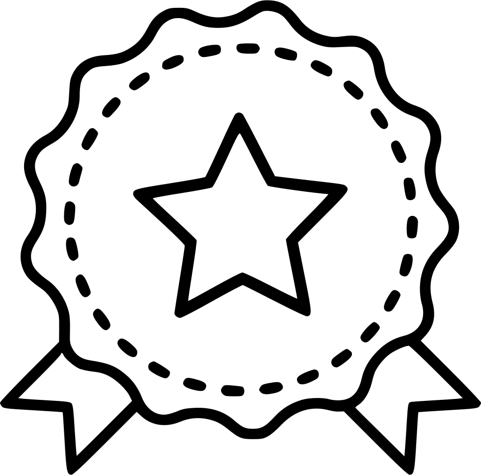 Black Ribbon Award Graphic PNG Image