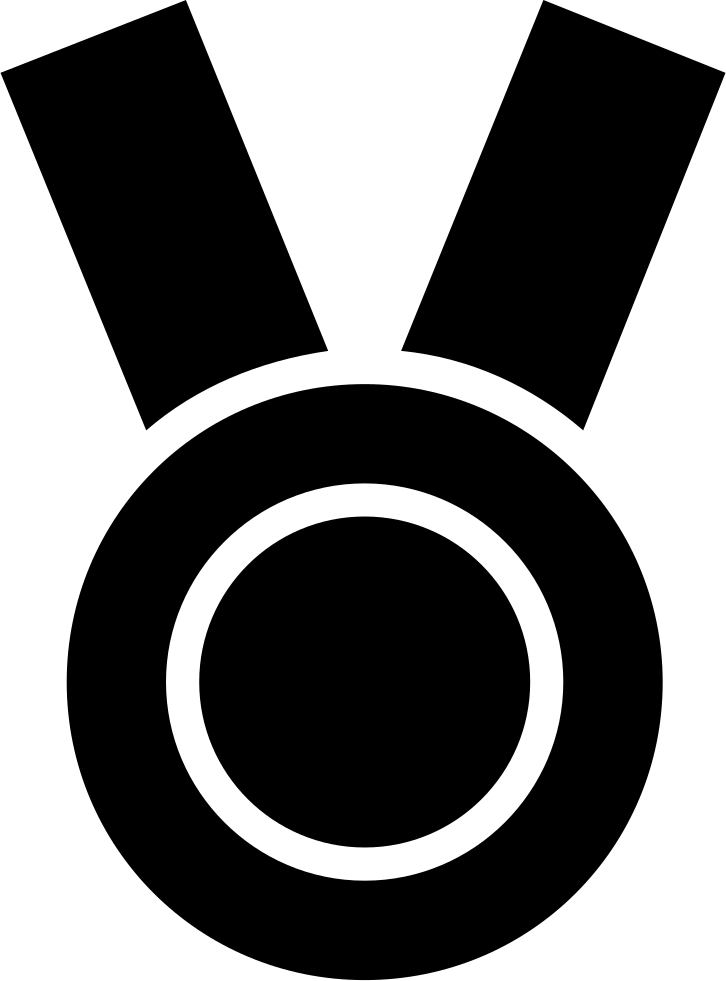 Black Ribbon Symbol Graphic PNG Image