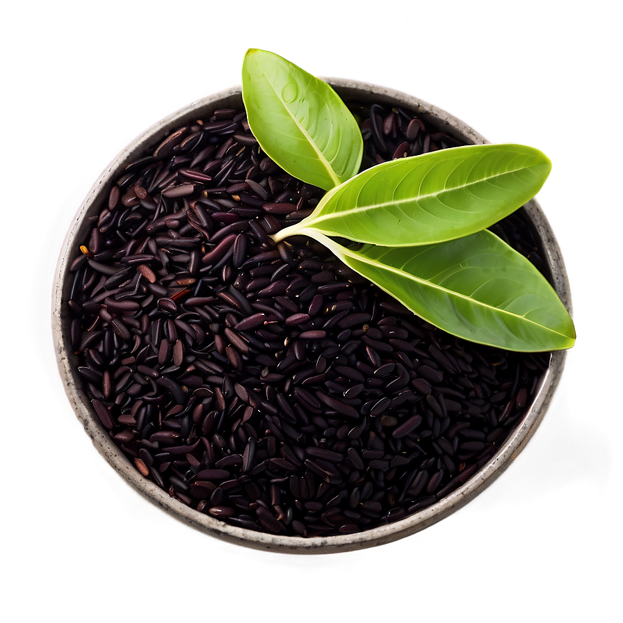 Black Rice Png 1 PNG Image