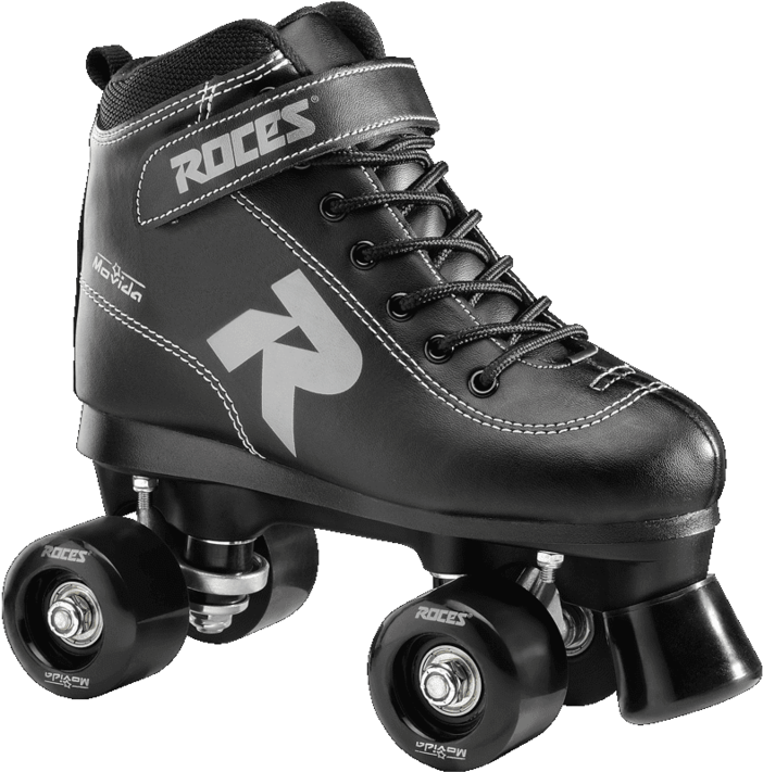 Black Roces Classic Quad Skate PNG Image