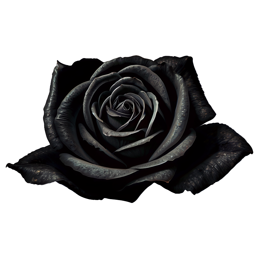 Black Rose Petals Png Qex54 PNG Image