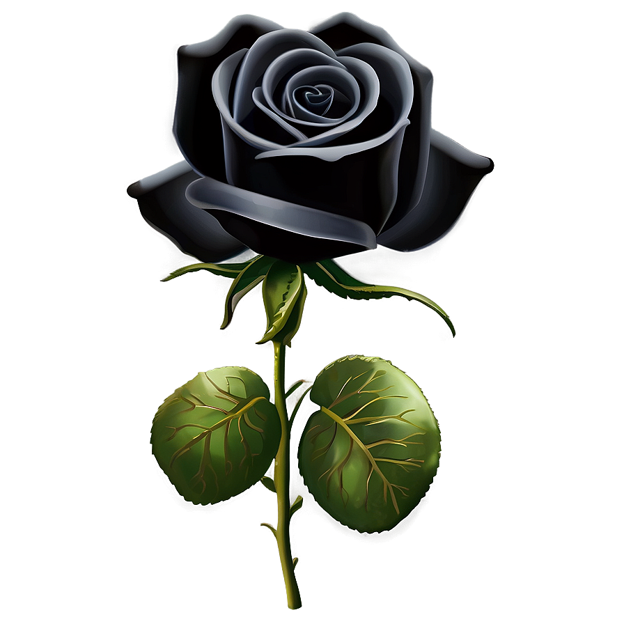 Black Roses Icon Png 06212024 PNG Image