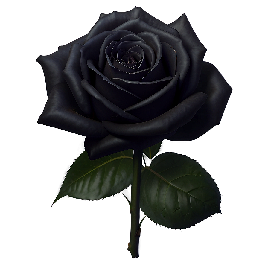 Black Roses In Darkness Png 75 PNG Image