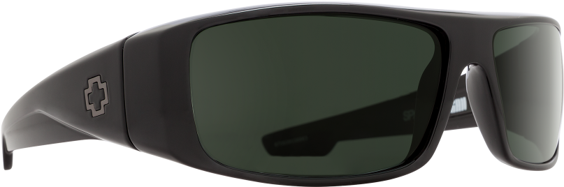 Black Safety Goggles Side View PNG Image