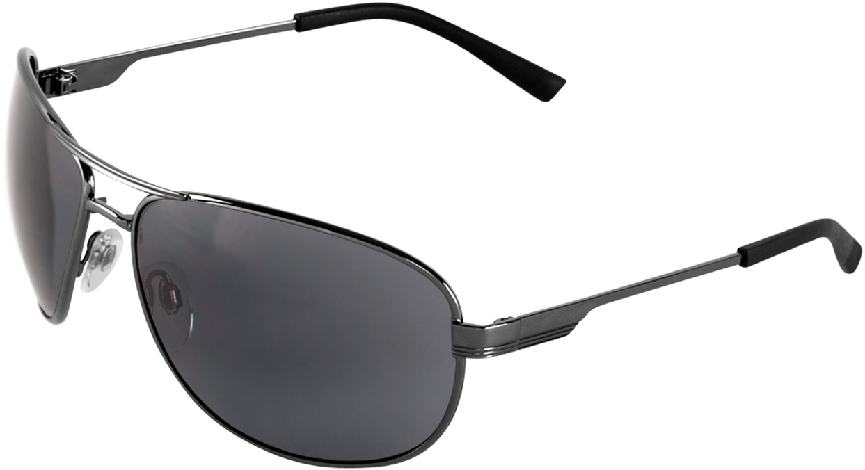 Black Safety Goggles Side View PNG Image