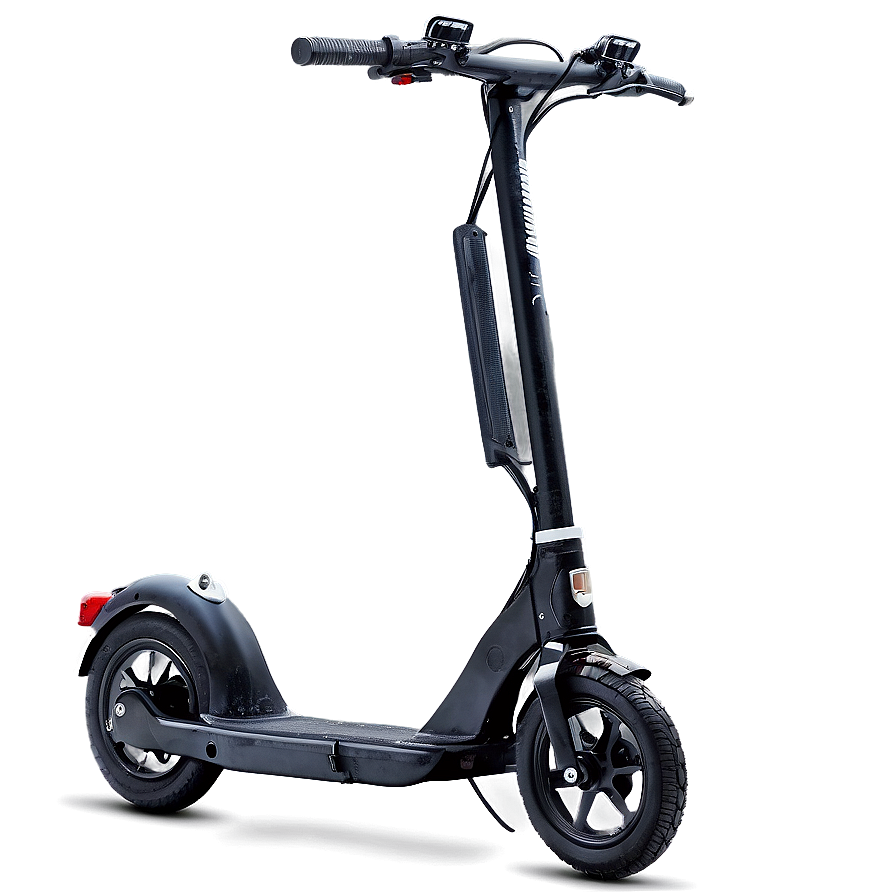 Black Scooter Png Ewq PNG Image