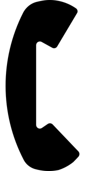 Black Screen Smartphone Vertical PNG Image