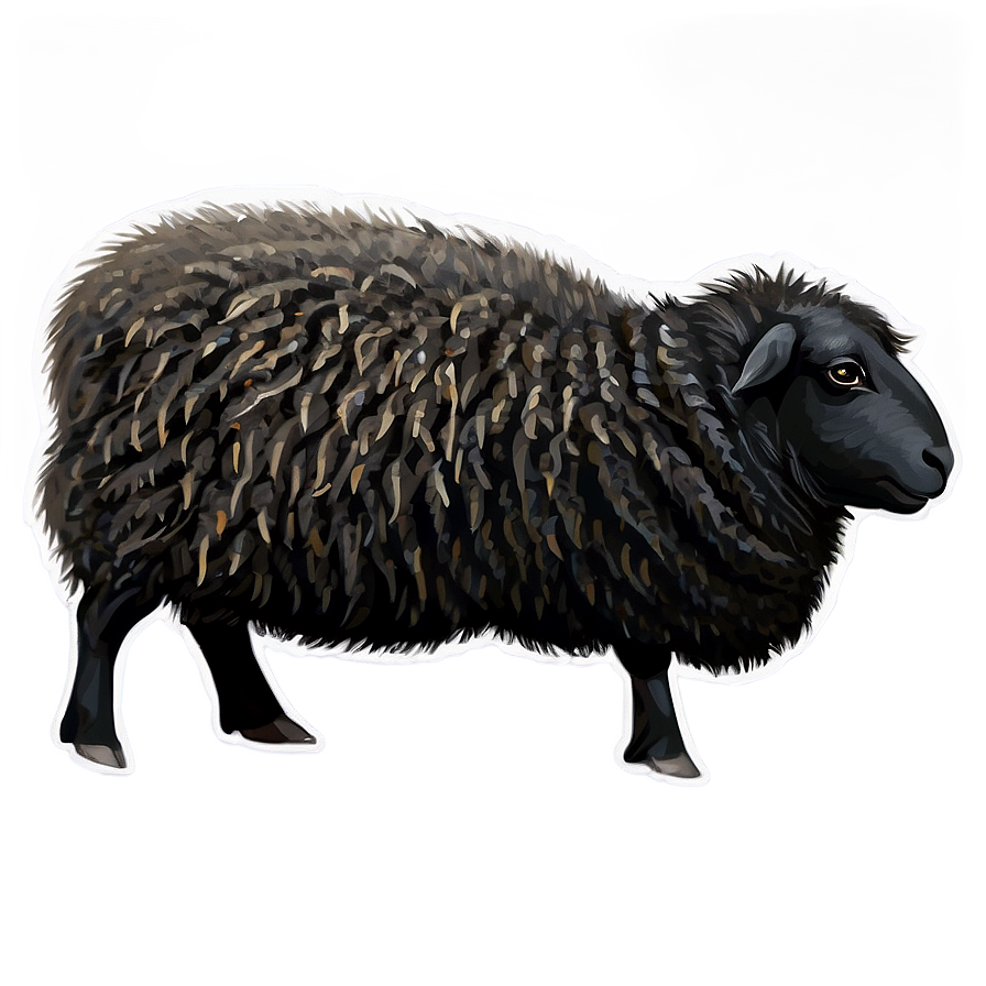 Black Sheep C PNG Image