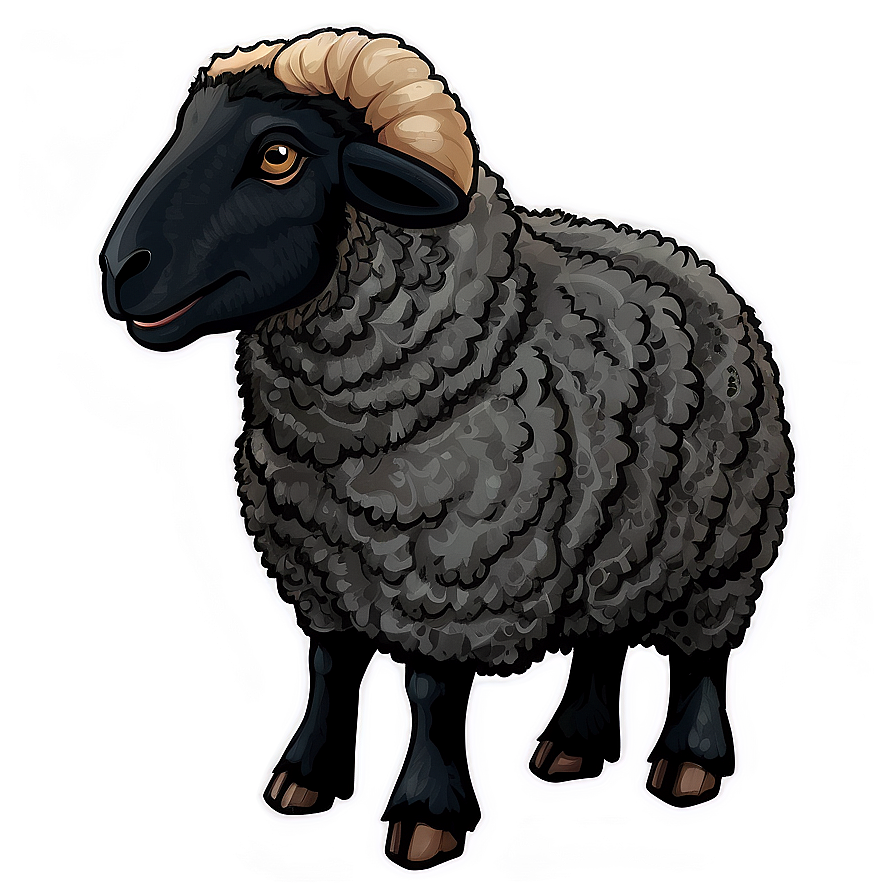 Black Sheep Clipart Png 26 PNG Image