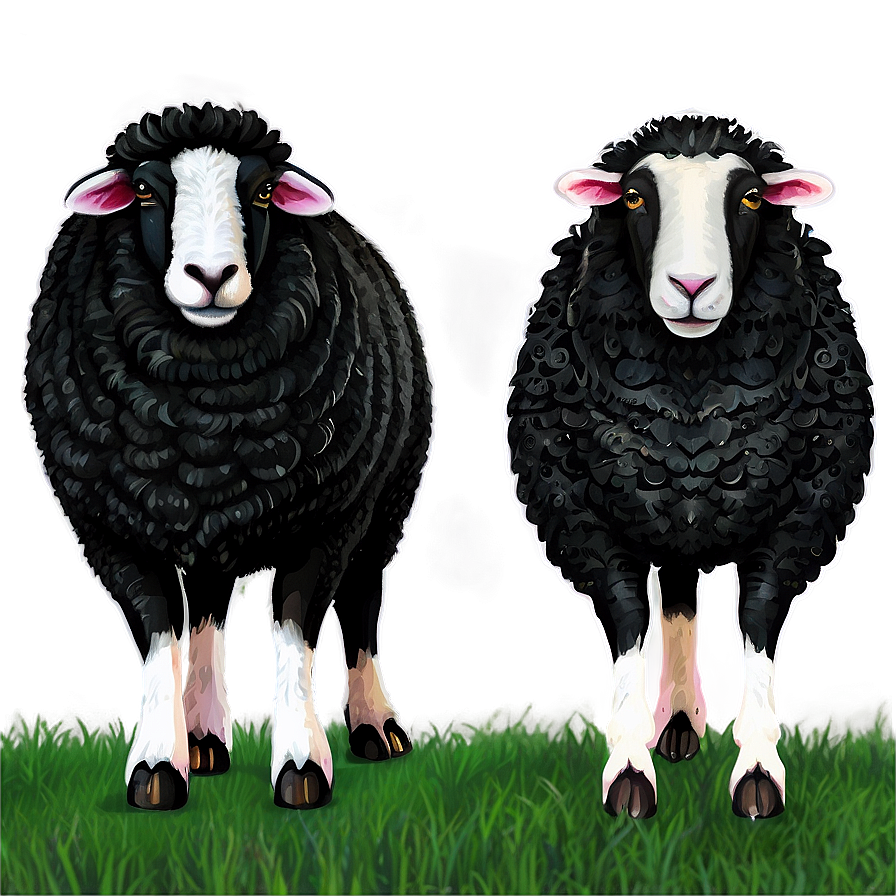 Black Sheep Family Png 06292024 PNG Image