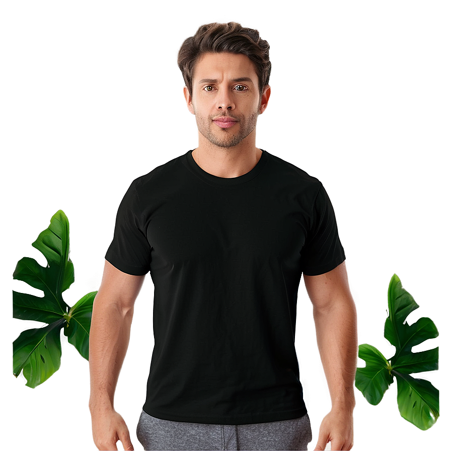 Black Shirt Design Png Wdq43 PNG Image