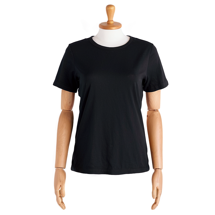 Black Shirt For Girls Png 05252024 PNG Image