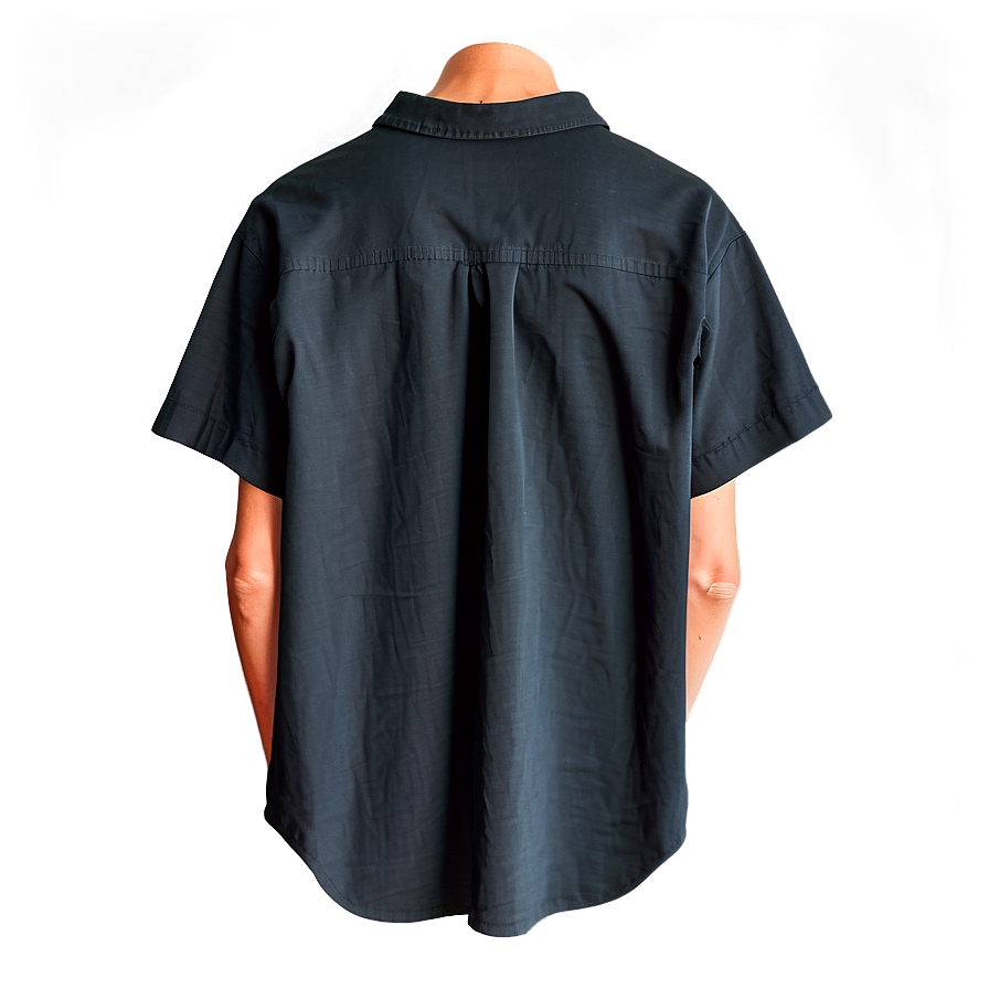 Black Shirt Grunge Style Png Qta PNG Image