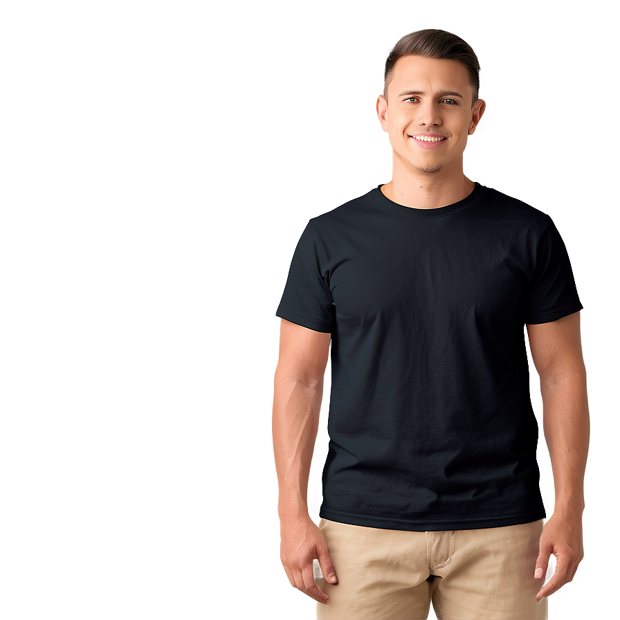 Black Shirt Mockup Png Rpc54 PNG Image