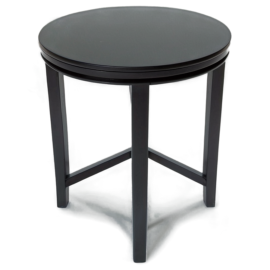 Black Side Table Png 20 PNG Image