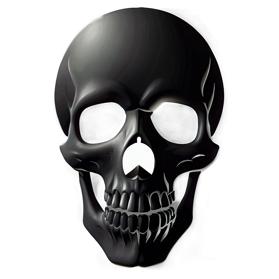 Black Skull Icon Png 06202024 PNG Image