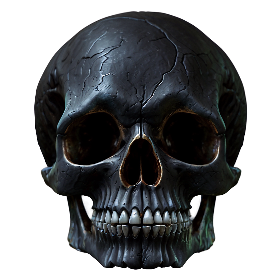 Black Skull With Dagger Png 06202024 PNG Image