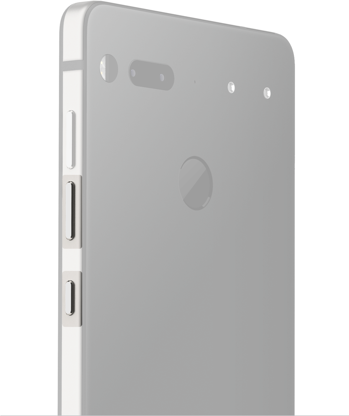 Black Smartphone Camera Design PNG Image