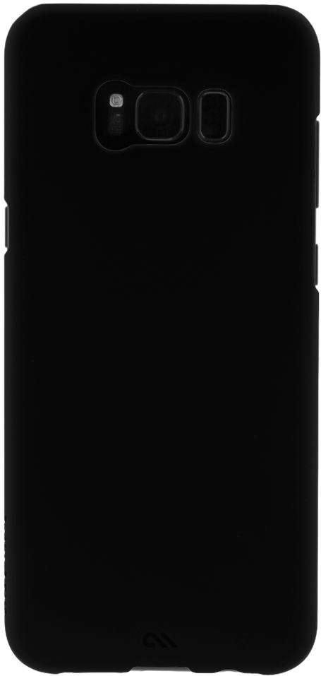 Black Smartphone Case Rear View PNG Image