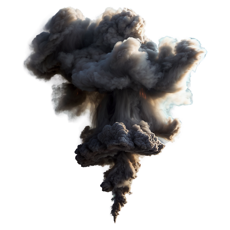 Black Smoke Burst Png 35 PNG Image